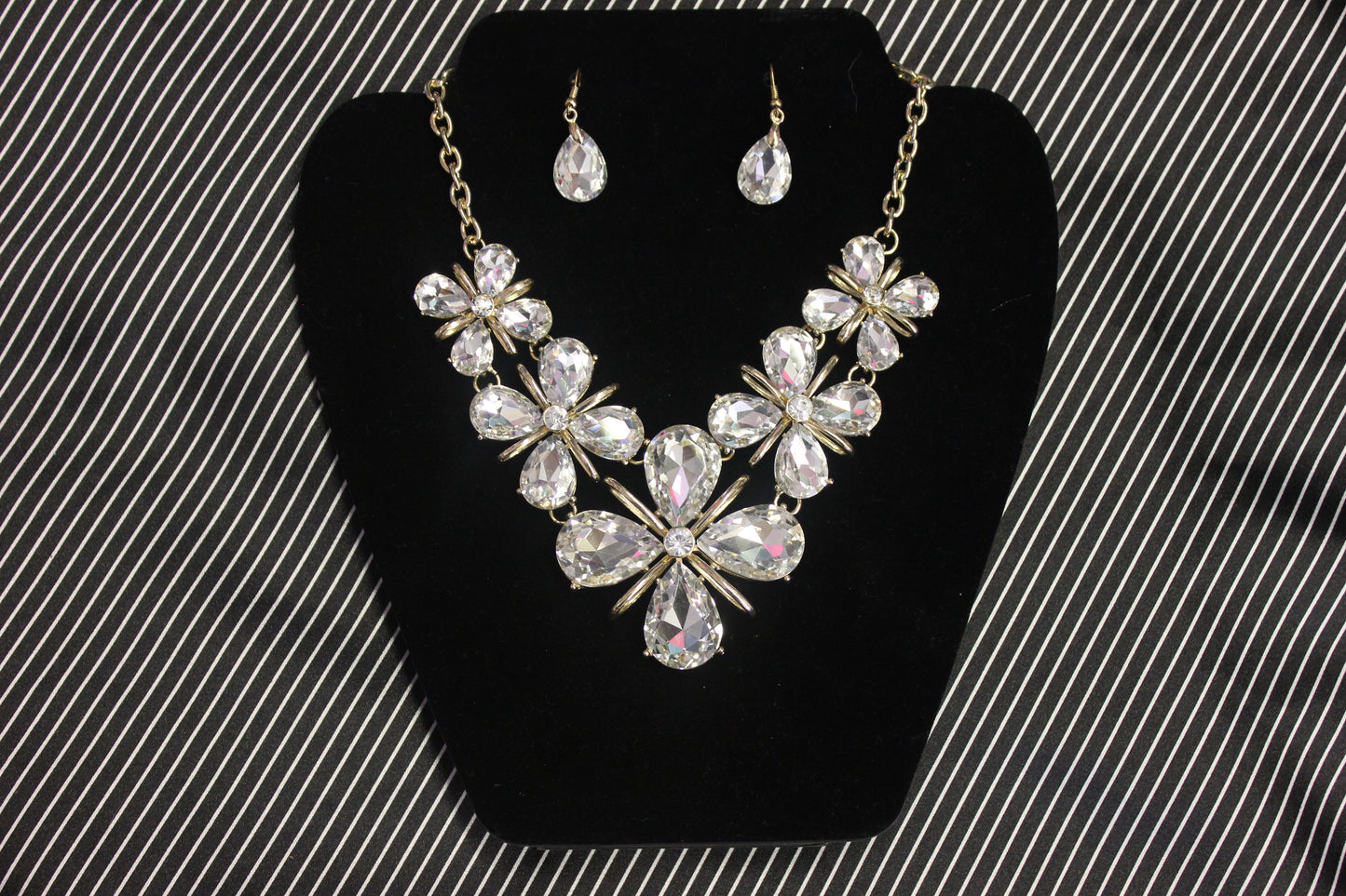 Quinceañera Pageant Fashion Jewelry Set