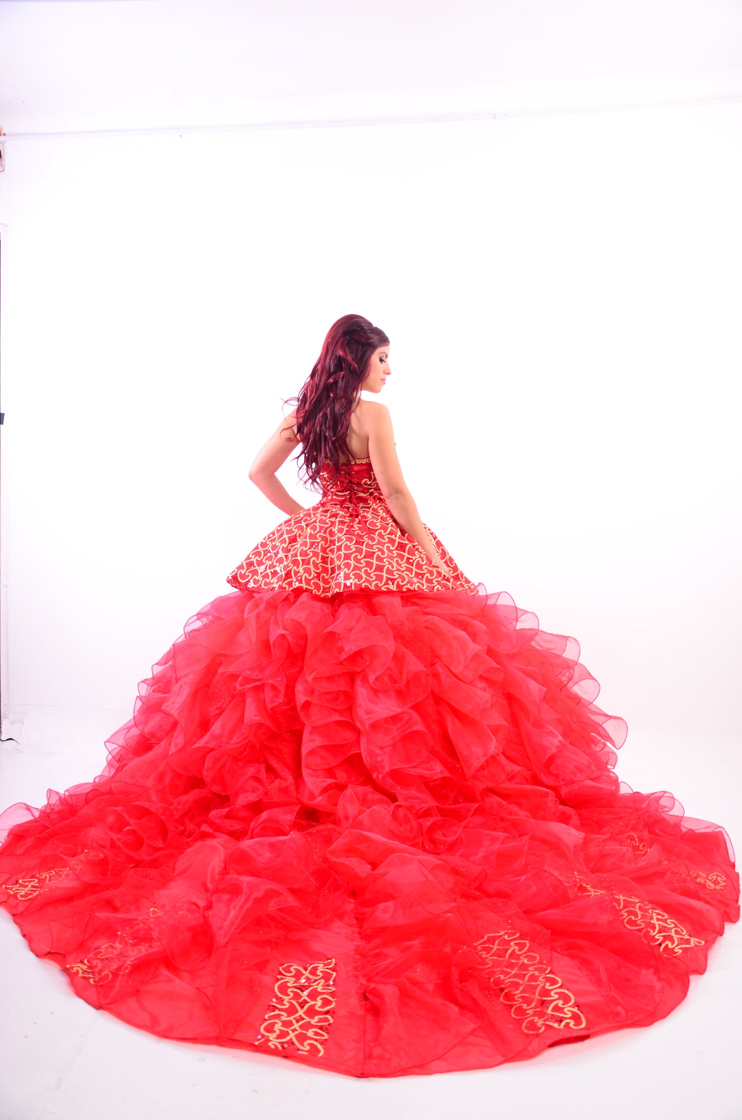 Queen of Hearts Quinceanera Haute Couture