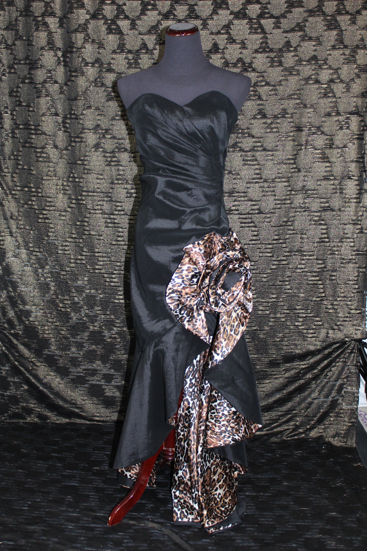 Fashion Prom Gown Black