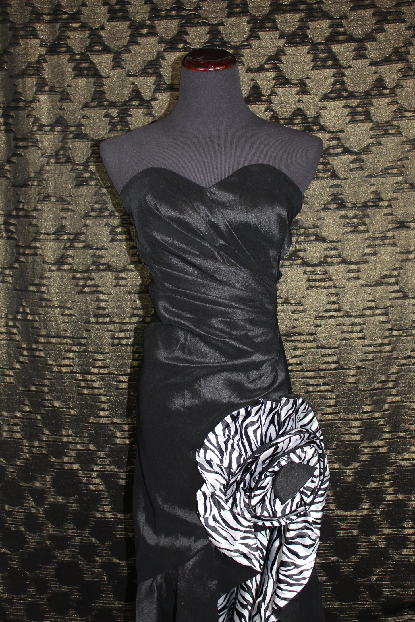 Fashion Prom Gown Black