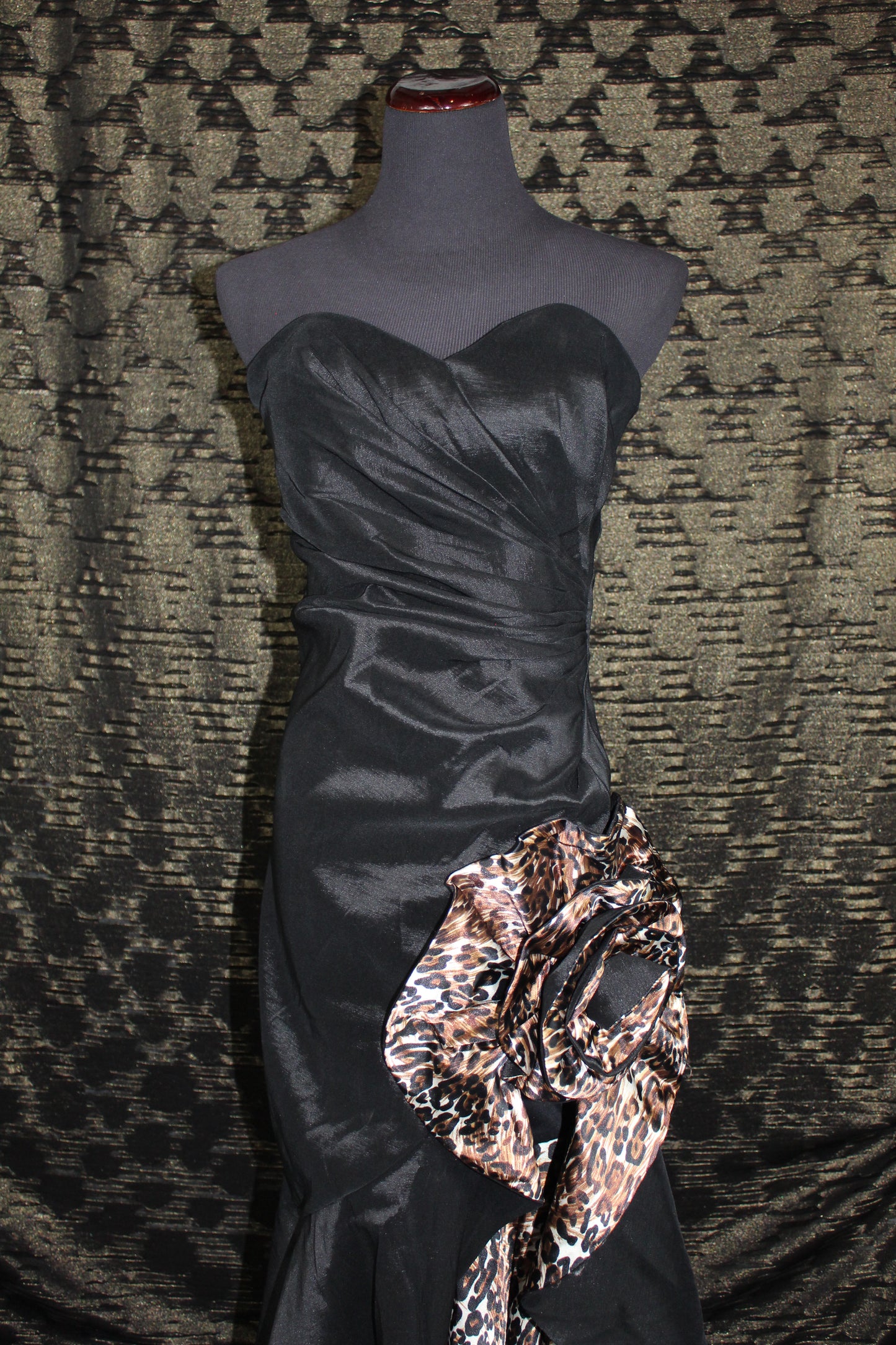 Fashion Prom Gown Black