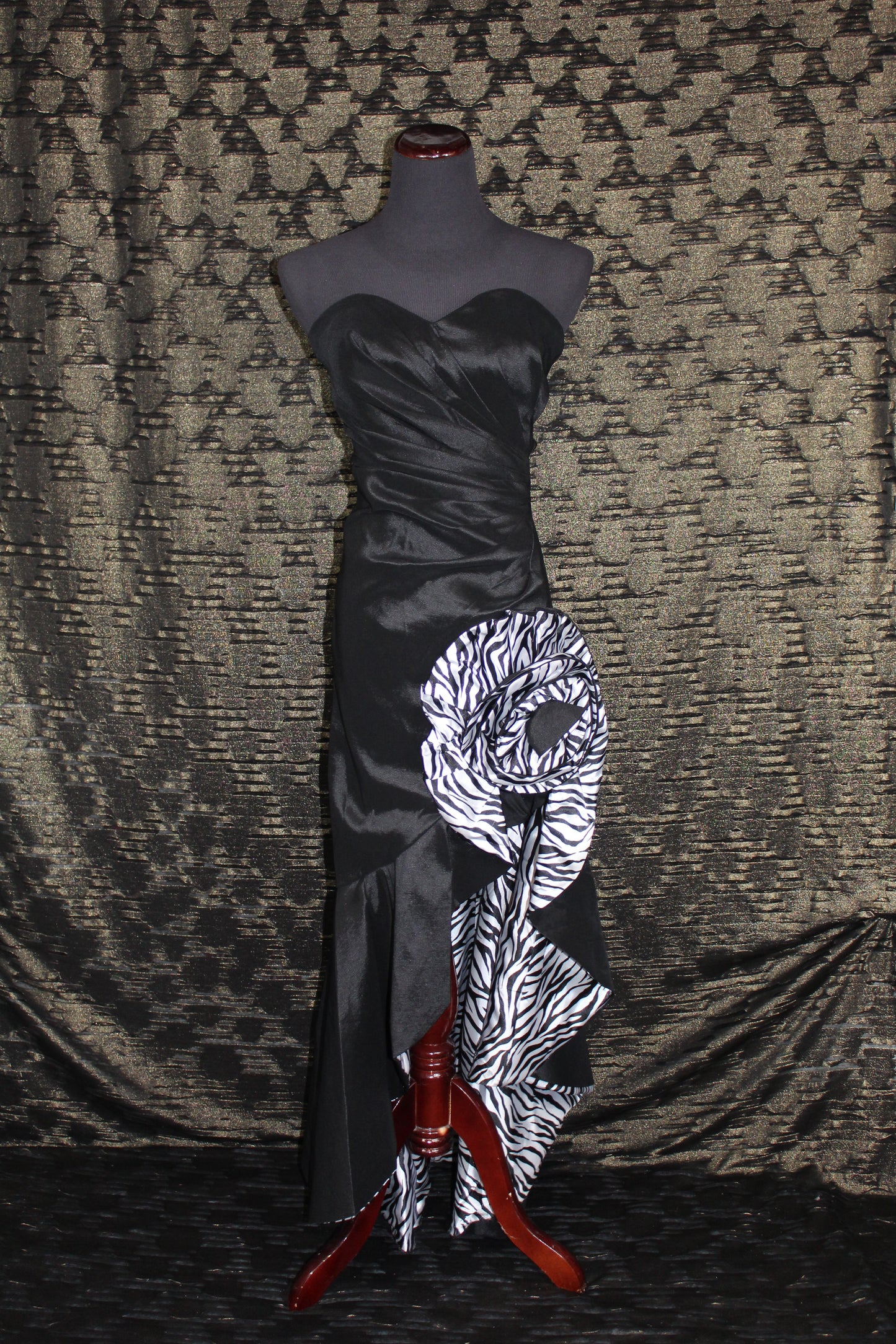 Fashion Prom Gown Black