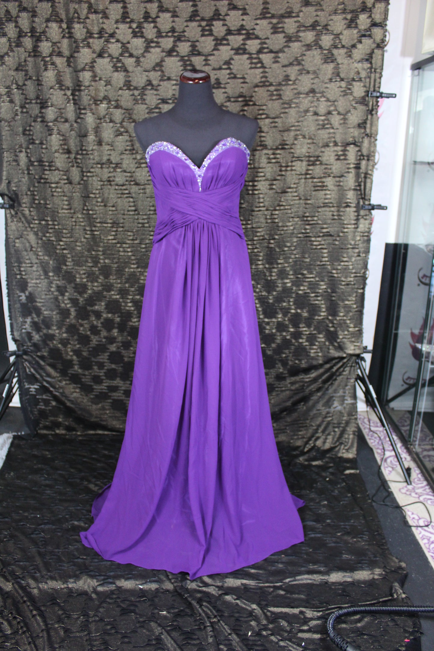 Special Occasion Prom Purple Dress